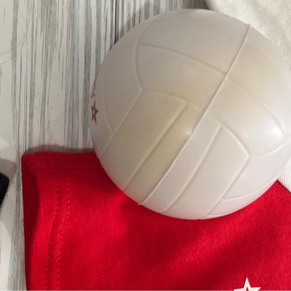 American Girl 18” Doll Volleyball Outfit Red Black - Picture 7 of 8